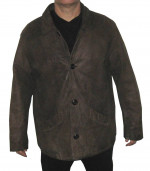 Genuine Leather Coat - Men's XL (new with tags)