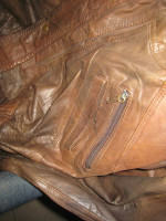Genine Leather Jacket from George Martin (new with tags)  Men's XL