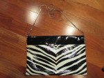 Vintage Kate Spade Black and White Zebra Purse