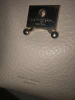 Kate Spade New York Beige/Off-White Leather Crossbody Handbag