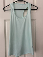 Marika Tek Light Green Performance Wear Racerback Tank Top Size S/M