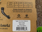 1 Pair Arm Protection Sleeves - Gardening & Yard Work, New in Package
