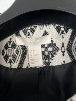 Women's blazer Jacket weaved/pattern - size 6