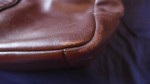 USED LEXINGTON LEATHER METROPOLITAN TOTE (COACH F70916)
