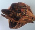 HOBO INTERNATIONAL Tan Pebble Leather Satchel