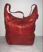 Hobo "The Original" Leather Purse, Red, Joyce