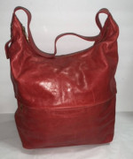 Hobo "The Original" Leather Purse, Red, Joyce