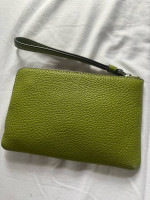 Coach Corner Zip Wristlet