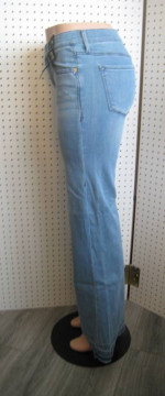 New Express Ladies Jeans - Wide Leg Flare - Unfinished Hem. Sizes 0- 1