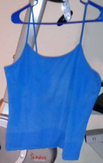 +1M€ & +RU€ Women's Plus Size 2XL / XXL Blue Tank Top / Shirt