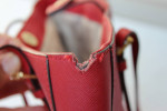 Michael Kors Purse Tote Travel Shoulder Bag Red