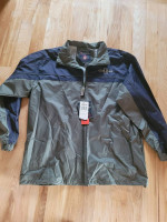 Men's Large Windbreaker Jacket - Estes Park Branding