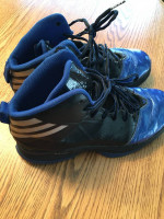 Adidas Mens Size 6 Blue Black Ricky Rubio Mad Handle 2