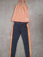 Orange Theory Fitness Leggings and Tank top