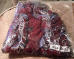 BN! ¢R😃£+ & B@RR😃W 3XL Women's Maroon Red W/Swirls Top
