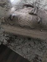 Python Snake skin PURSE