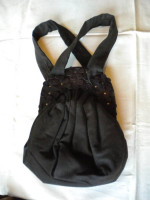Vintage(1950's) Brown Crown Lewis Handbag