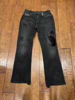 lot of 60 ladies mens jeans, 4,6,8, ML