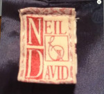 NEIL & DAVID JUMPER / DRESS MADE W/ VINTAGE MEN'S VEST W/ GREEN FABIC