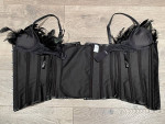 Custom Handmade 2-pc. Dance or Halloween Witch Costume, Adult SM Black