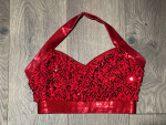 3 Dance Bra Tops, Child Large, Girl 12-14, Dress-Up Clothes, Worn Once