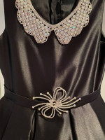 3 Custom Handmade Dance Costumes, Child Medium, Swarovski Crystals