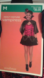 Vampiress Adult HALLOWEEN Costume