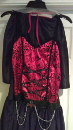 Vampiress Adult HALLOWEEN Costume