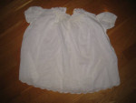 Vintage Antique Handmade Eastern Isle White Baby Doll Dress Set