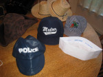 Fun Hats: Police, Pirate, Cowboy, Soldier, Magician, Chef!!!
