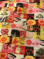 Vintage Relic Shoulder Bag Kiss & Tell Pop Art Rockabilly Retro Mod
