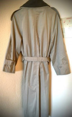 TRENCH COAT - ERMENEGILDO ZEGNA at NEIMAN MARCUS, WOOL, BLEND COLLAR-L