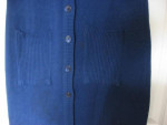Vintage '70 Blue Maxi sweater Duster