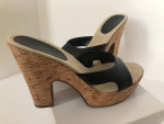 Women's NEW Cork Heel Platform Heels/Sandals/Mules