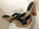 Women's NEW Cork Heel Platform Heels/Sandals/Mules