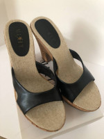 Women's NEW Cork Heel Platform Heels/Sandals/Mules