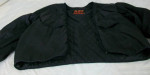 Mens Black Leather Fringe Jacket