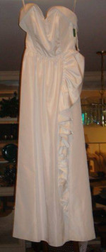 White Wedding or Evening Gown - BRAND NEW! - Size 10