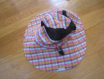 100% Cotton Hats w/ Brims: Pink, Purple & Orange / Ivory Canvas / Camo