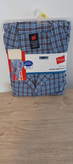 2 NEW men's soft woven pajama sets size L