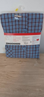 2 NEW men's soft woven pajama sets size L