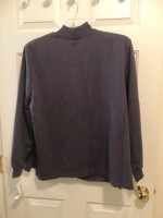 Alfred Dunner purple pullover top XL NWT