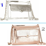 NO BOUNDARIES CROSSBODY BAG / PURSE Choose Clear -or- Rose Gold ~ New