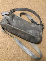 COACH Crossbody Handbag-Gray