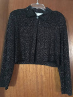 Lightweight formal jacket or black dress with jacket