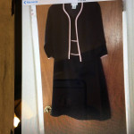 Lightweight formal jacket or black dress with jacket