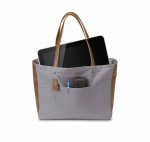 HP 15.6" Women's Laptop Canvas Tote Grey NEW