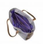 HP 15.6" Women's Laptop Canvas Tote Grey NEW