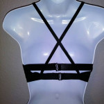 Frederick's of Hollywood Animal Mesh Underwire Bra and Hipster Panty