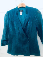 Evening Jacket - stunning blue